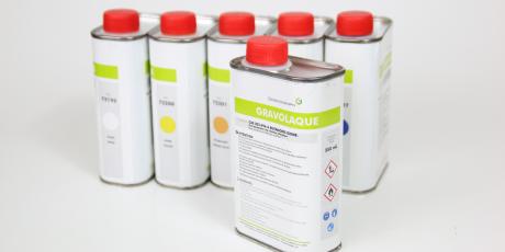 Gravolaque® - Polyurethaan verf - Wit, rood, groen, blauw, zwart en goud